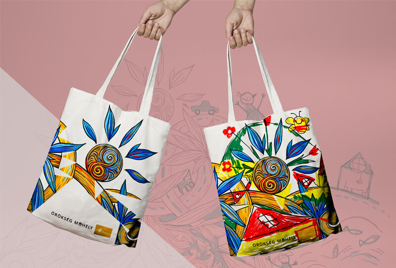 He caught it, bought it, and took it home. He gave it to his daughter in elementary school, who drew such a beautiful colorful world on it and was extremely happy to take it to school. And would you take it further?